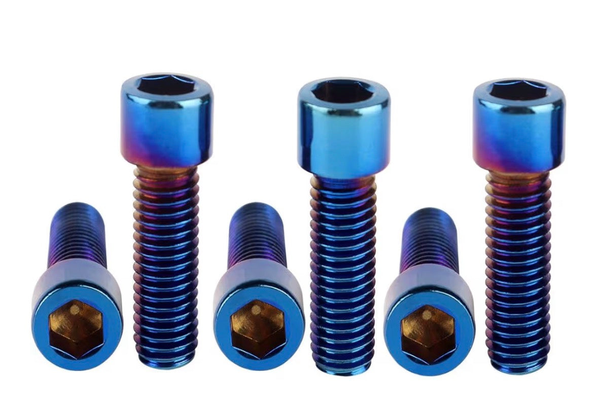 Titanium bolts for E-bike Handlebars  (4PC)